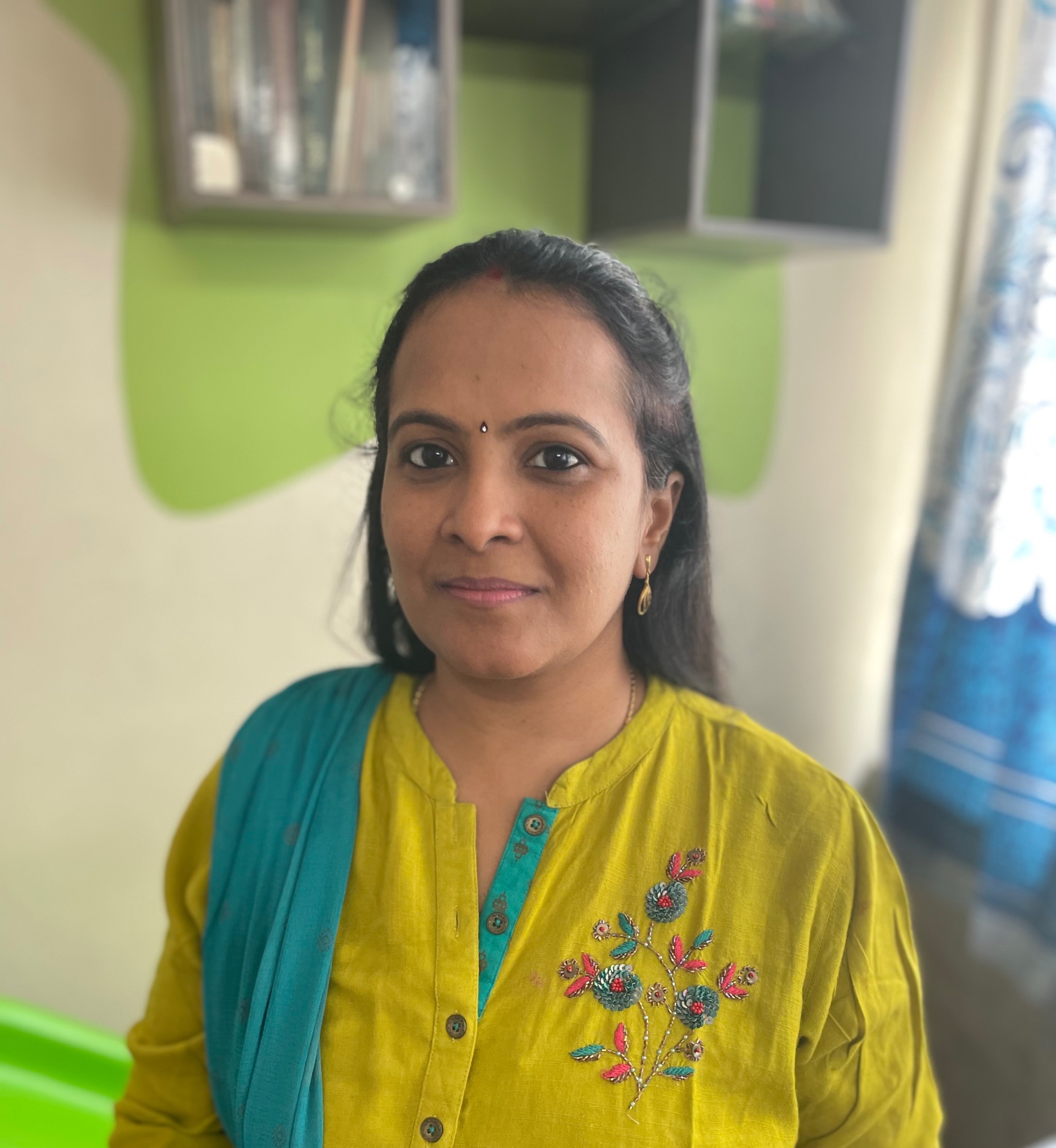 Madhuri, Sanskrit instructor